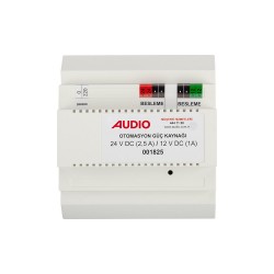 AUDIO AKILLI EV GÜÇ KAYNAĞI ( 24V DC ( 2.5A ) 12V DC ( 1 A ) AUDIO AKILLI EV GÜÇ KAYNAĞI ( 24V DC ( 2.5A ) 12V DC ( 1 A )